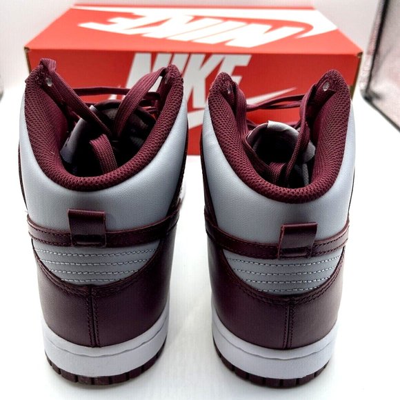 NIKE DUNK HI RETRO DARK BEETROOT MEN'S SIZE 11.5 - DD1399-600 NEW IN BOX - Picture 5 of 6